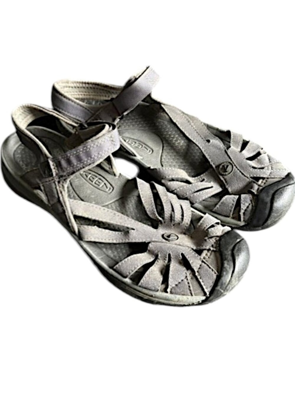 Keen Rose Toe Protection Hiking Sandals - Gargoyle/Raven - 11